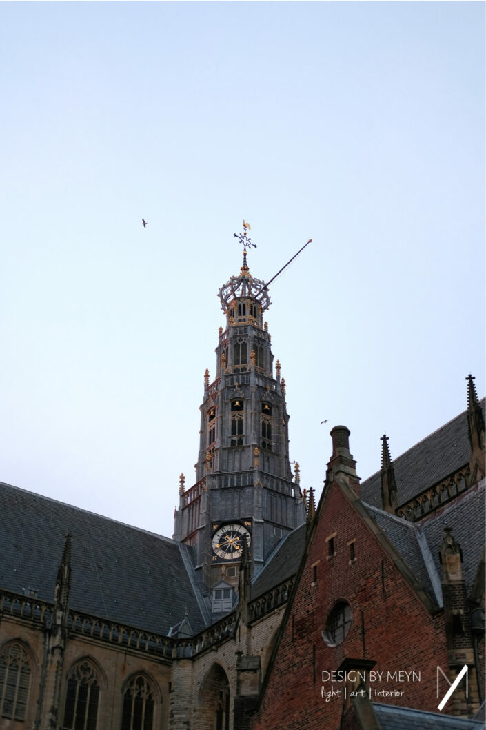 verlichting toren Grote Kerk St.-Bavo Haarlem | Mijntje van de Sande