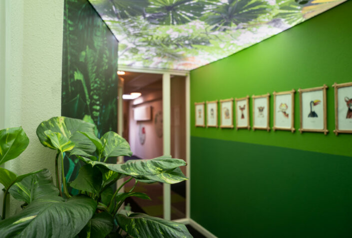 lighting design entrance daycare children Utrecht Design by Meyn